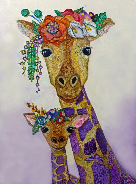 Glamour Girls Note Card picture