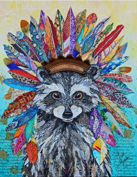 Tribal Racoon picture