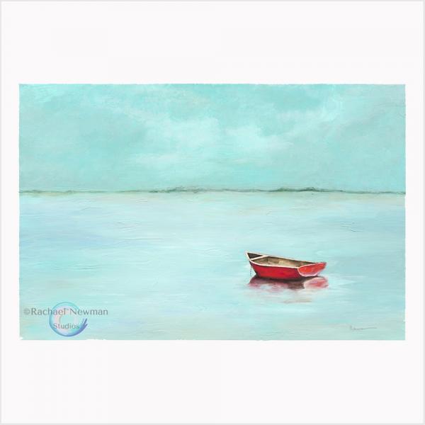 “Red Boat” by Rachael Newman