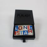 Lone Star Ransom Note Belt Buckle