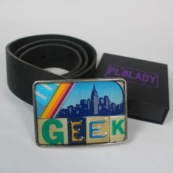 Geek Ransom Note Belt Buckle