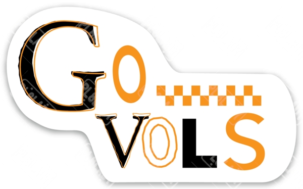 Go Vols Sticker picture