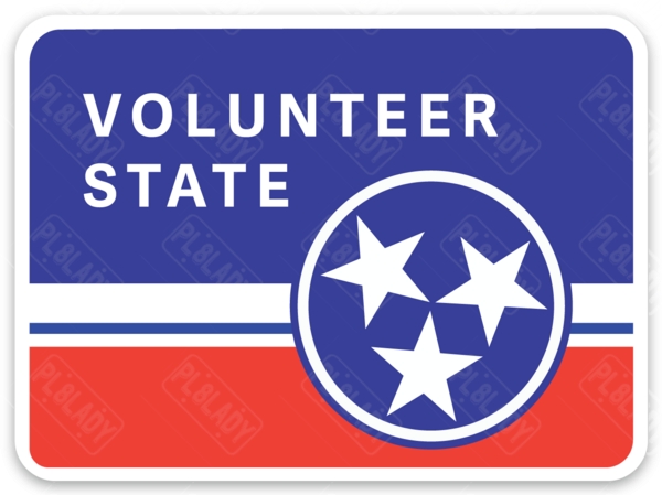 Volunteer State Sticker picture