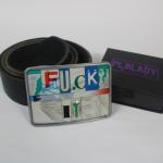 Fuck It Ransom Note Belt Buckle