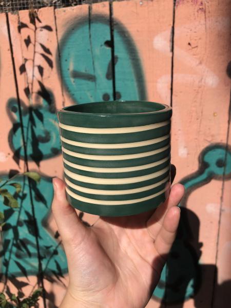 Striped Planter - MADE TO ORDER picture