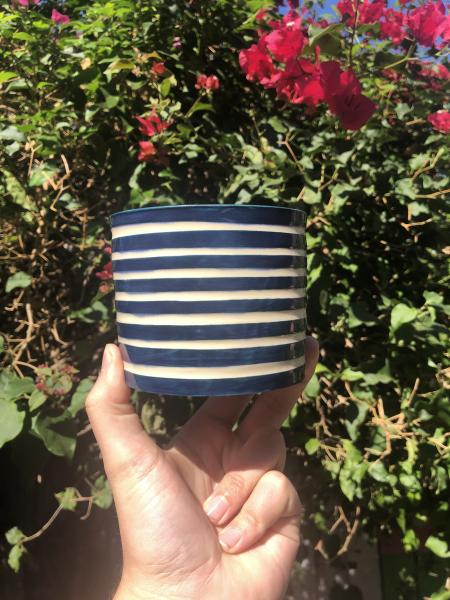 Striped Planter - MADE TO ORDER picture