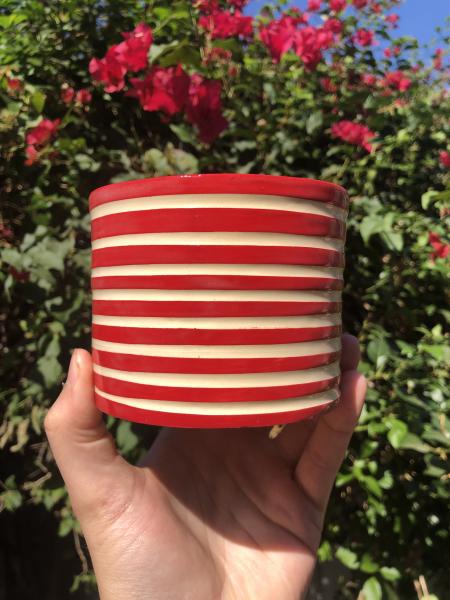 Striped Planter - MADE TO ORDER picture