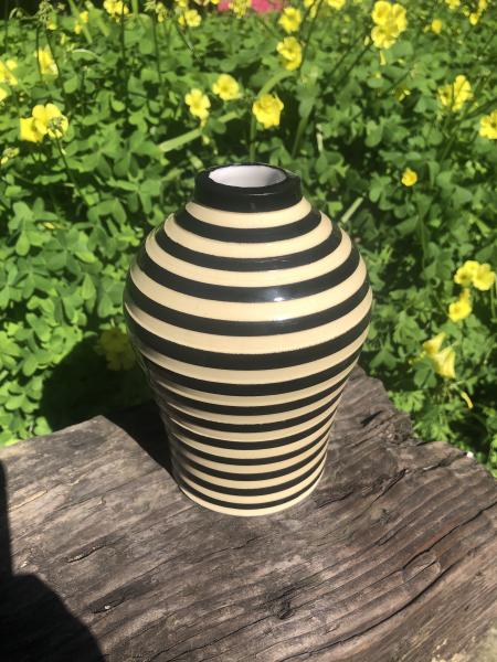 Tall Circlular Handmade Ceramic Bud Vase - MADE TO ORDER picture