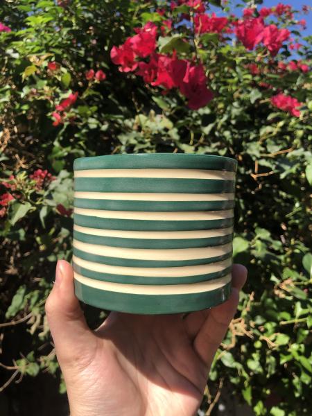 Striped Planter - MADE TO ORDER picture