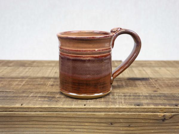 Wheel Thrown Pottery Mug, Smokey Plum picture