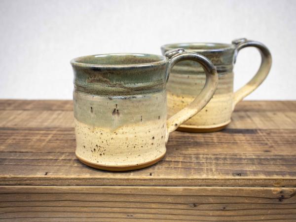 Wheel Thrown Pottery Mug, Sage Grey picture