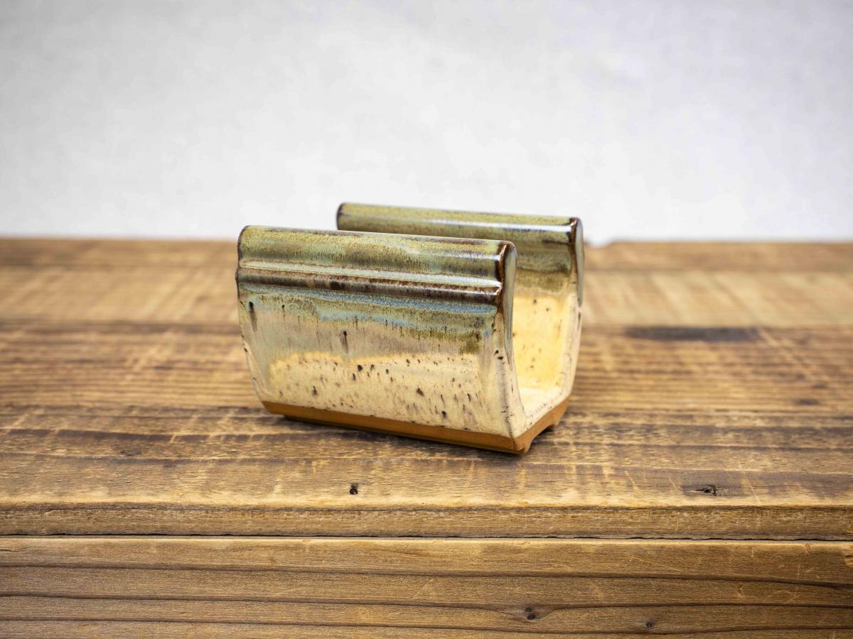 Pottery Sponge Holder, Sage Grey picture