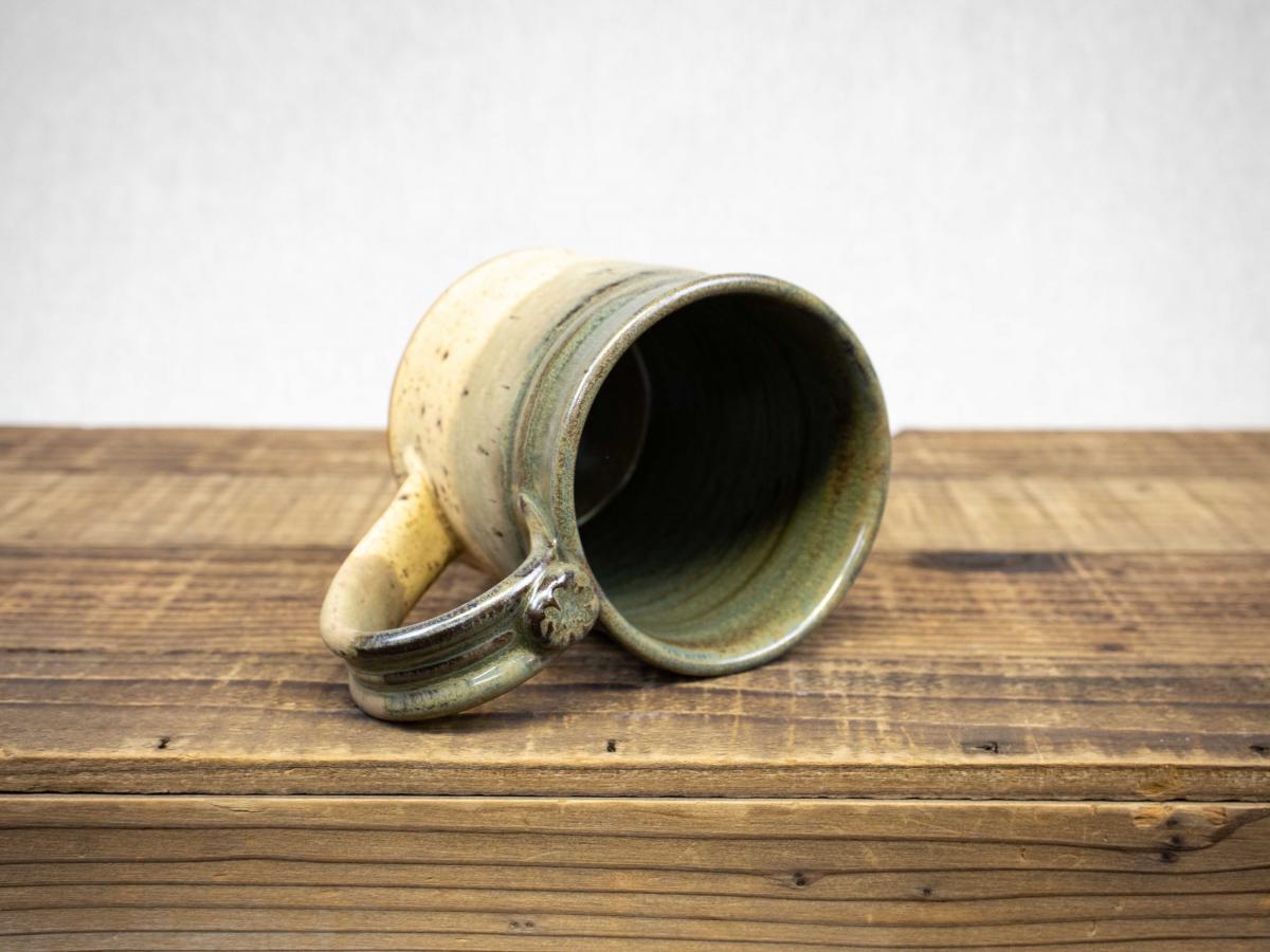 Wheel Thrown Pottery Mug, Sage Grey picture