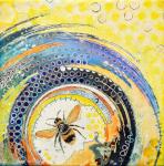 Bee Vortex (Small Reproduction on Paper)