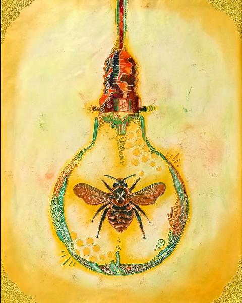 Bumble Bulb (Small Reproduction on Paper) picture