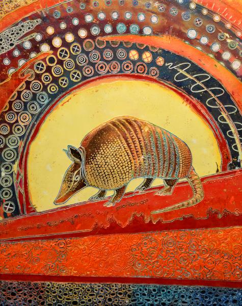 Armadillo (Large Reproduction on paper)