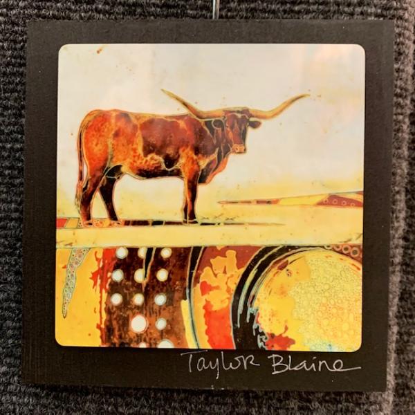 Longhorn on Metal (4x4) picture