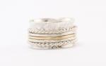 Spinner Ring, Mixed metal