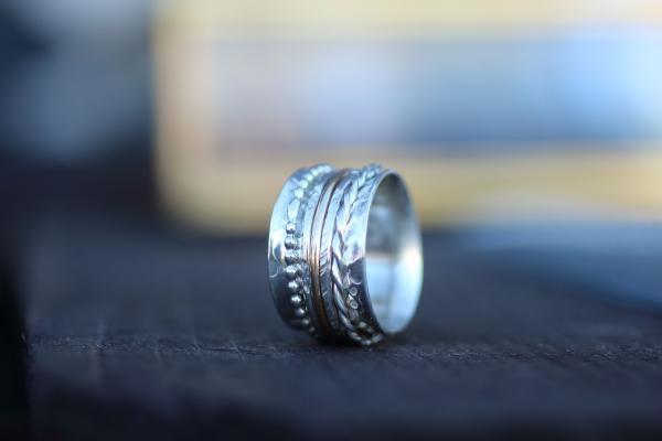 Spinner Ring, Mixed metal picture