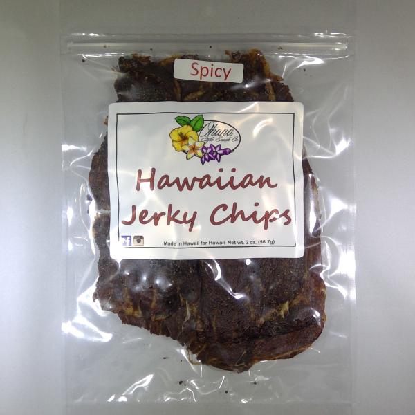 Hawaiian Jerky Chips Spicy