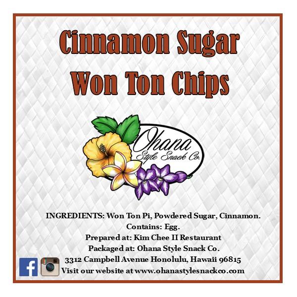 Cinnamon Won Ton Chips picture