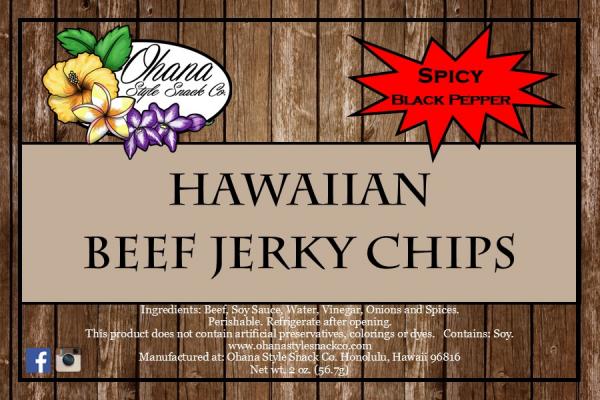 Hawaiian Jerky Chips Spicy picture