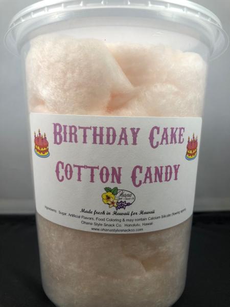 Birthday Cake Cotton Candy