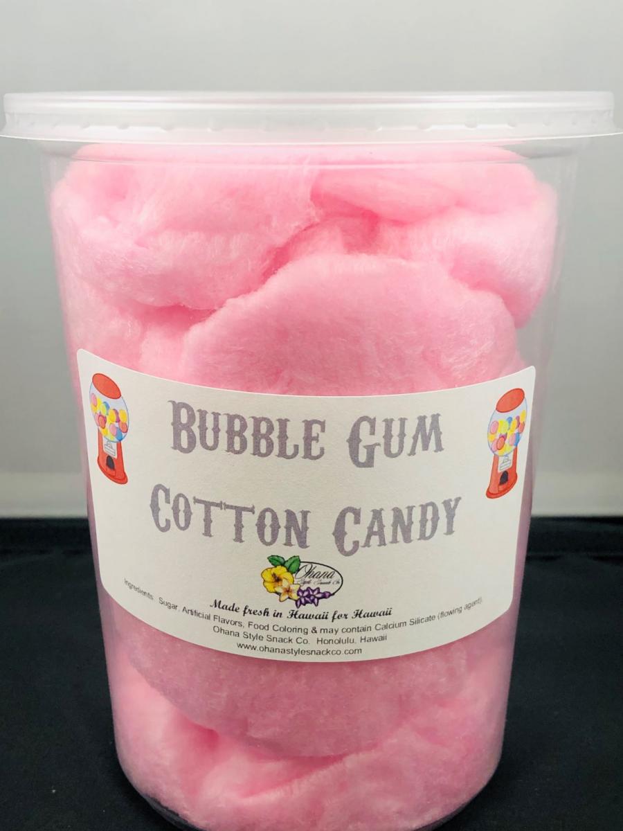 Rose Candy Floss sucre 400 g Bubble Gum Saveur 