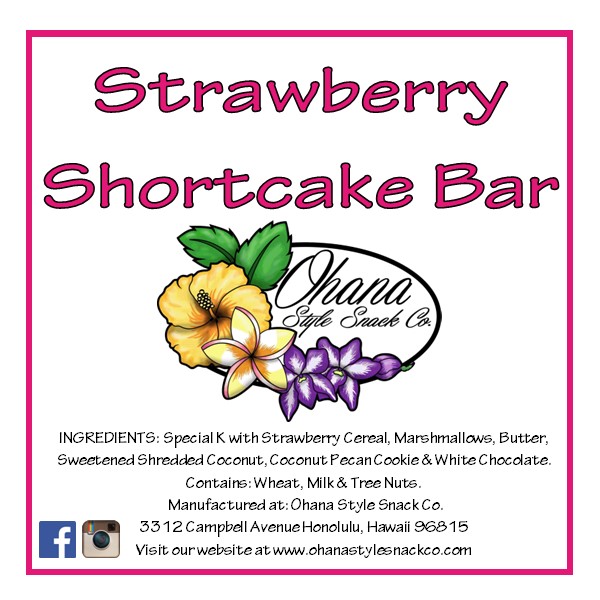 Strawberry Shortcake Bar picture
