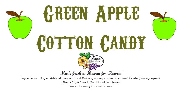 Green Apple Cotton Candy picture