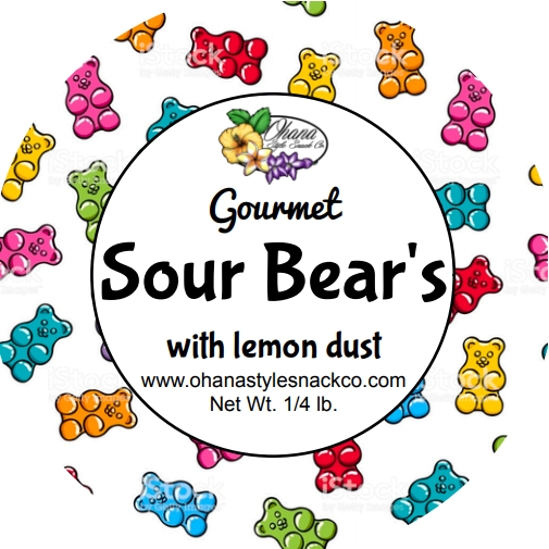 Sour Bears with Lemon Dust picture