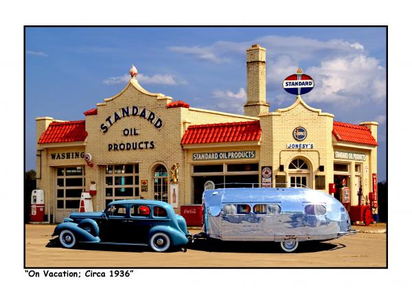 "On Vacation; Circa 1935"