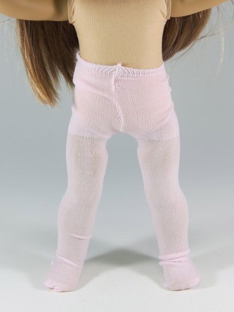 Light Pink Colored Tights for 18-in Dolls