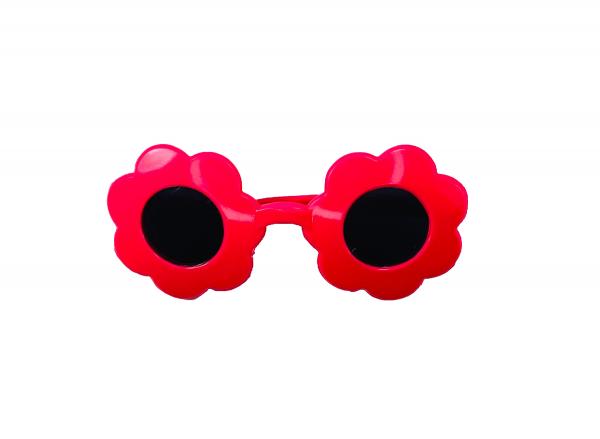 Pink Flower-Shaped Sunglasses for 18-inch Doll