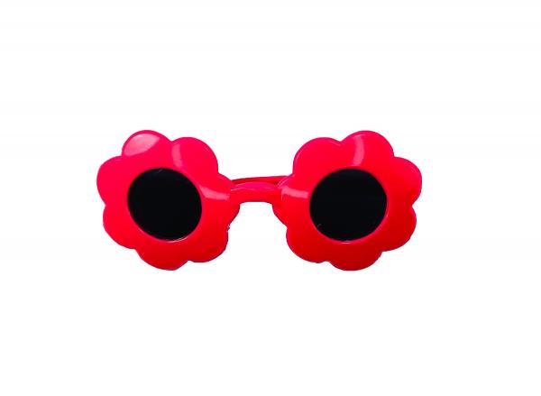 Pink Flower-Shaped Sunglasses for 18-inch Doll picture