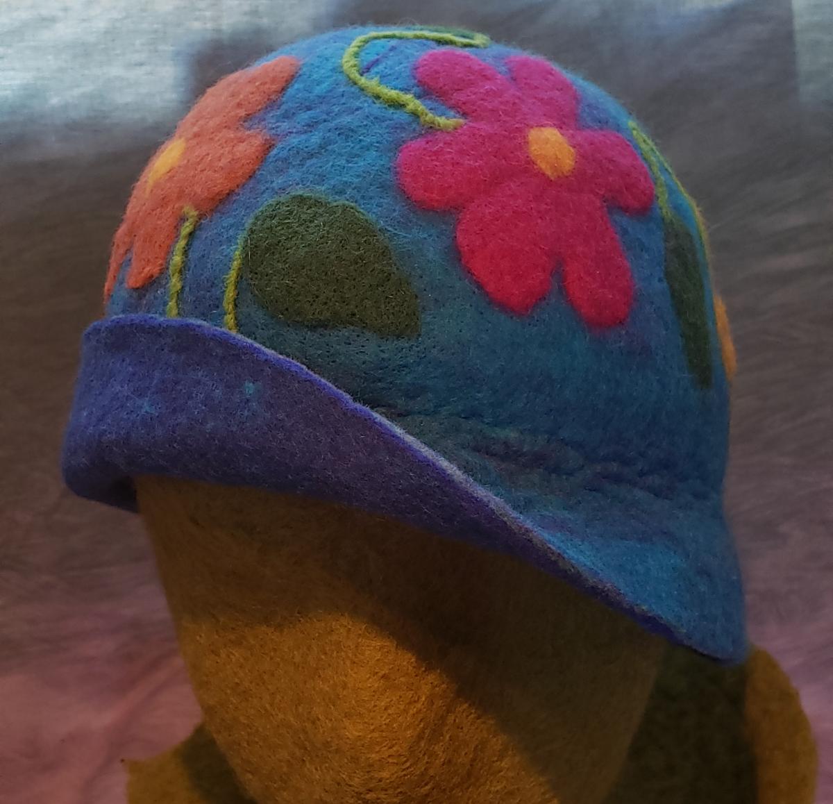 Royal Blue Blend Mexican Floral picture