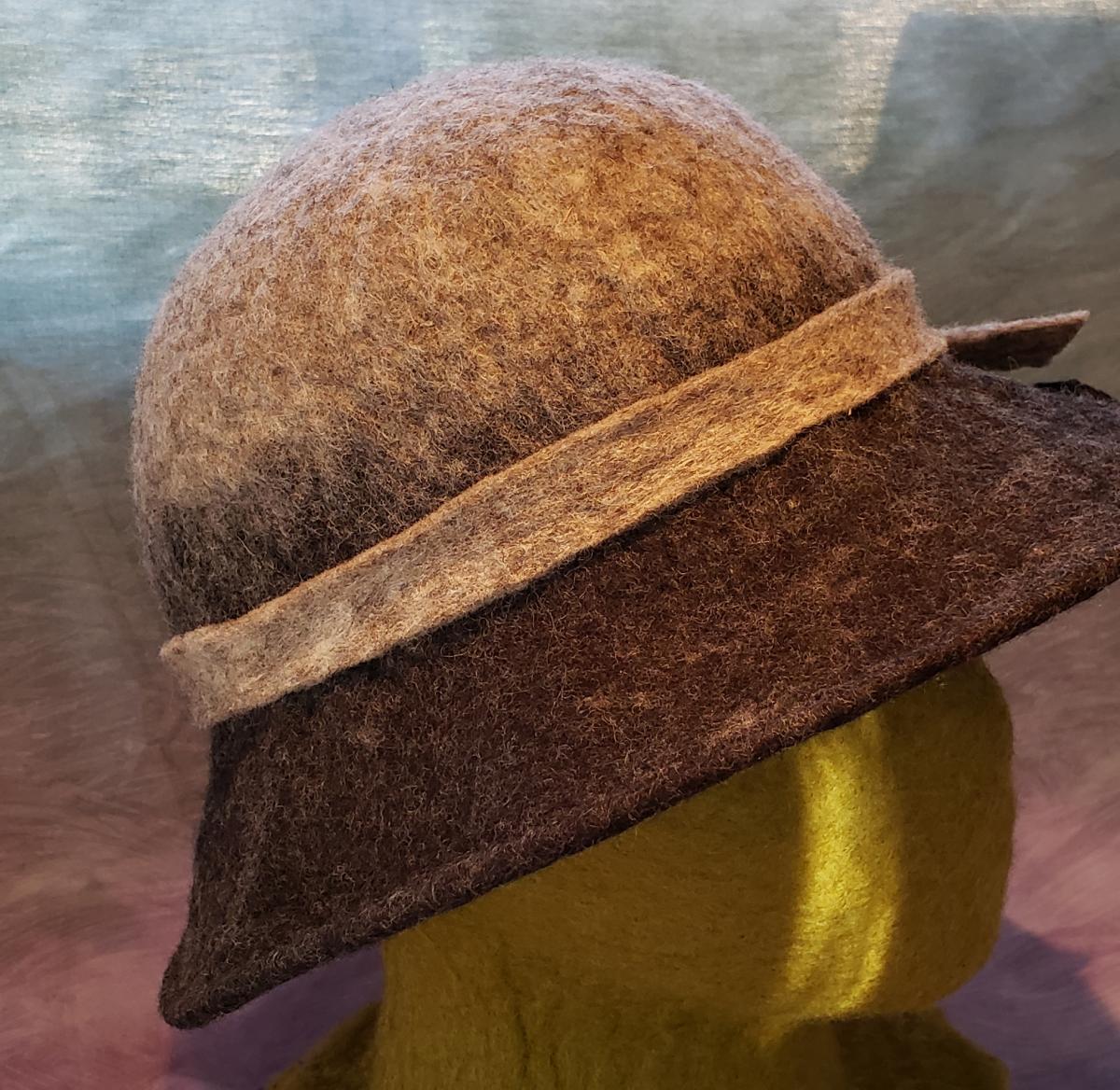 2-Tone Fibershed Charcoal & Gray Wide Brim #2 picture