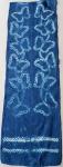 Shibori Butterflies  Silk Scarf #019