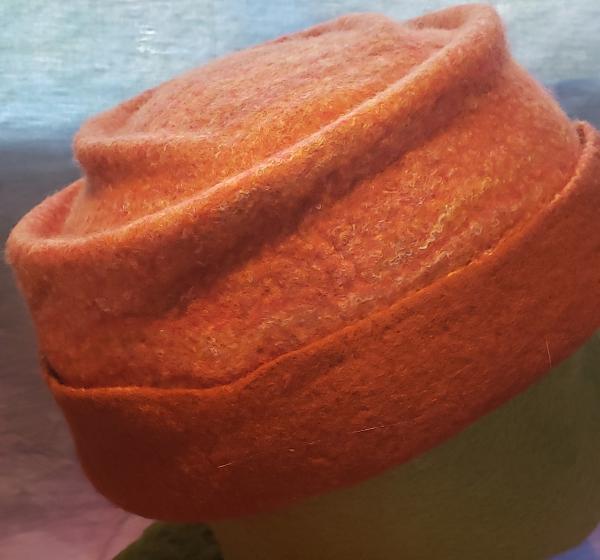 Shaped Mango Silk, Rust Brim picture