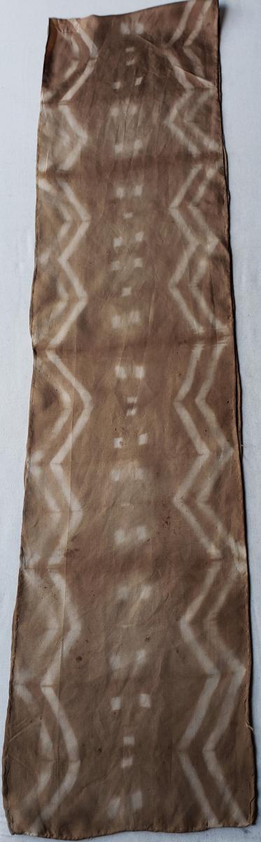 EcoBotantical Walnut Silk Scarf #011 picture