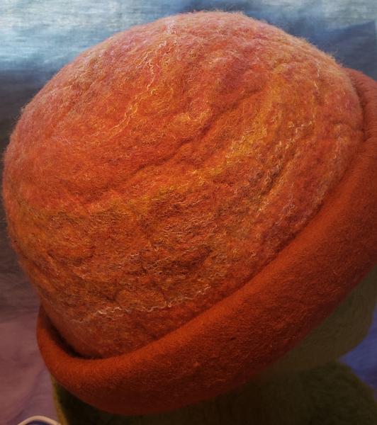 Mango Silk Rolled Brim, Rust Brim picture