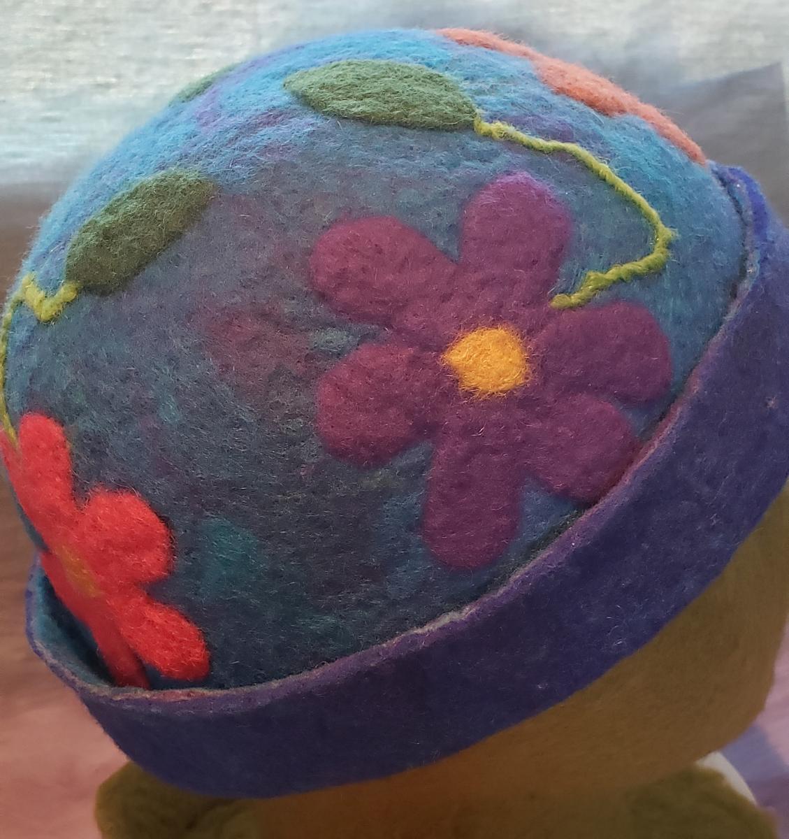 Royal Blue Blend Mexican Floral picture