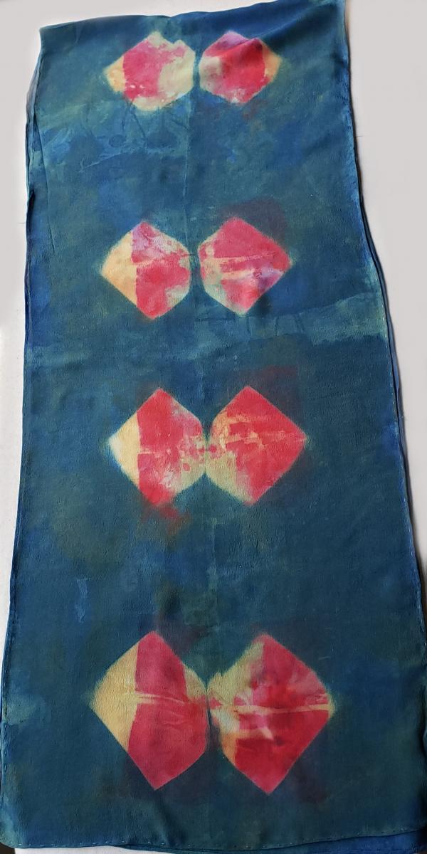 Crepe Silk Scarf #010 picture