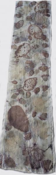 EcoBotantical Print Silk Scarf #001 picture