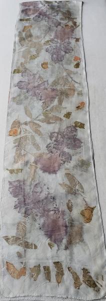 EcoBotanical Silk Scarf #014