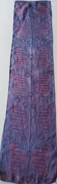 Batik  Silk Scarf #015 picture