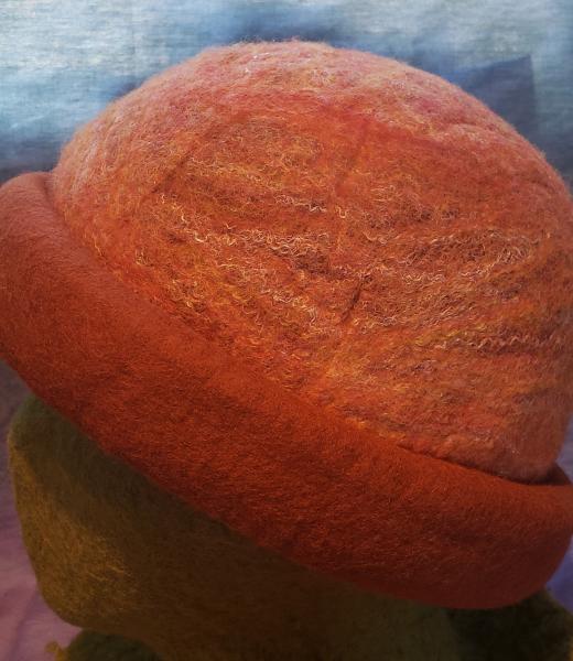 Mango Silk Rolled Brim, Rust Brim picture