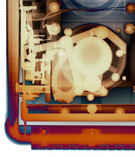 Argoflex Camera Front X-ray art - Printed on Aluminum picture