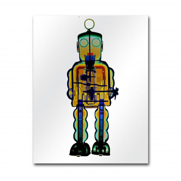 N30 Robot X-ray art  - Aluminum Print