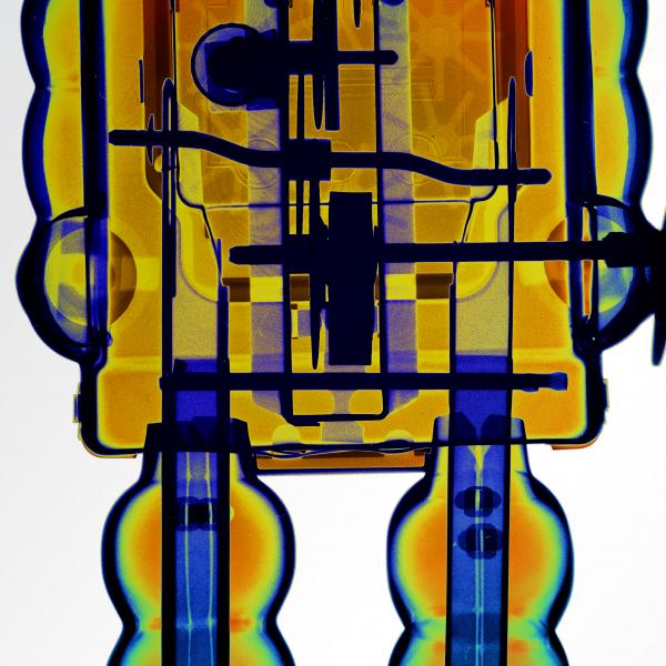 N30 Robot X-ray art  - Aluminum Print picture